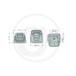 Siège pour tracteur de pelouse compatible divers modèles en PVC 25270290