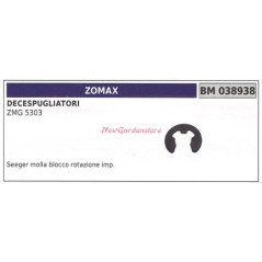 Seeger spring rotation lock ZOMAX brushcutter ZMG 5303 038938 | NewgardenParts.com