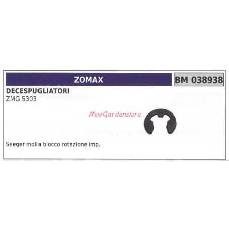 Seeger spring rotation lock ZOMAX brushcutter ZMG 5303 038938 | NewgardenParts.com