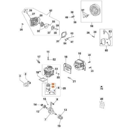 Segment chainsaw models GS630 ORIGINAL OLEOMAC 3123005R | NewgardenParts.com