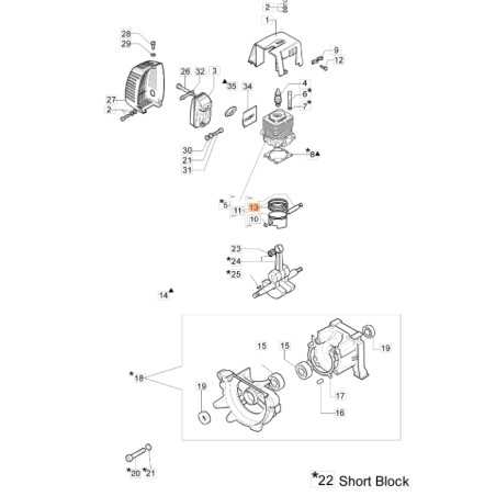 ORIGINAL OLEOMAC segment for 746 S - BC 430 S 50070128R | NewgardenParts.com