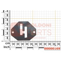 SELECTOR DE MARCHAS INTERNO ORIGINAL GOLDONI 00000169 | NewgardenParts.com