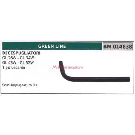 GREENLINE brushcutter GL 26W 34W half handle right old type 014838 | NewgardenParts.com
