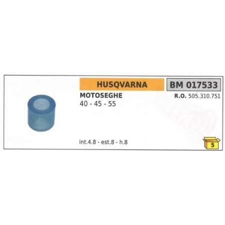 Antivibración HUSQVARNA para motosierra 40 45 55 017533 | NewgardenParts.com