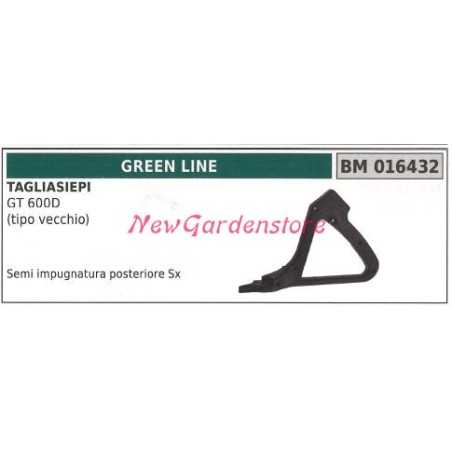 Rear left half handle GREENLINE hedge trimmer GT 600D 016432 | NewgardenParts.com