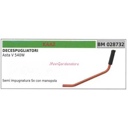 Empuñadura semi-izquierda con empuñadura desbrozadora KAAZ 028732 | NewgardenParts.com