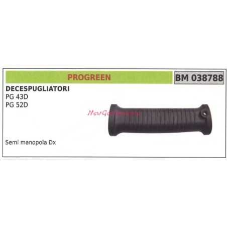 Griff halb rechts PROGREEN Freischneider PG 43D 52D 038788 | NewgardenParts.com