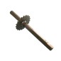 Arbre et pignon pour tracteur de pelouse 40" à deux lames contrarotatives MTD 6130007