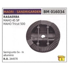 MAORI Aluminium Halbgelenk links SANDRIGARDEN kompatibel Rasenmäher MAHO45SP | NewgardenParts.com