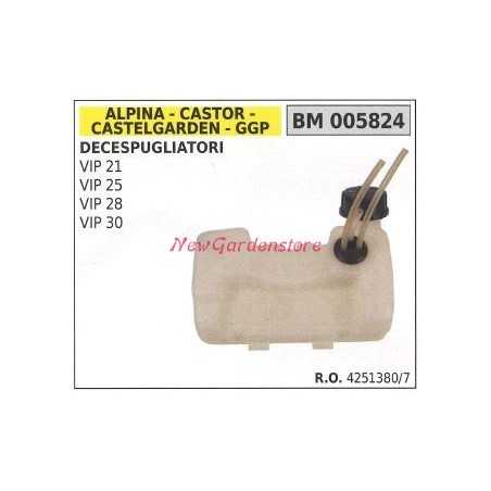 Fuel tank ALPINA engine brushcutter vip 21 25 28 30 005824