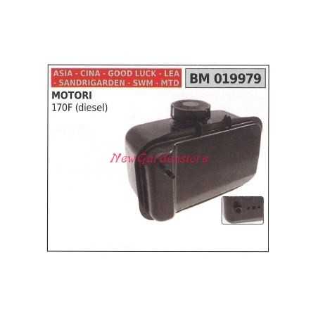 Fuel tank CHINA 170F DIESEL power tiller engine 019979 | NewgardenParts.com