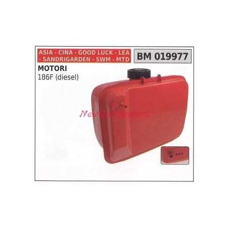 Fuel tank CHINA power tiller engine 186F DIESEL 019977 | NewgardenParts.com