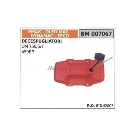Réservoir EMAK OM 750/S/T 450BP moteur de débroussailleuse 007067 | NewgardenParts.com