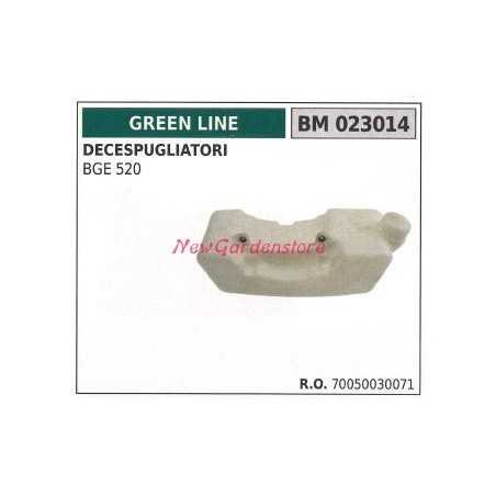 Fuel tank GREEN LINE brushcutter engine BGE 520 023014 | NewgardenParts.com