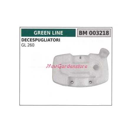 GREEN LINE fuel tank GREEN LINE brushcutter GL 260 engine 003218 | NewgardenParts.com