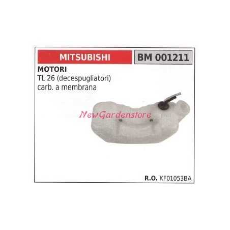 Fuel tank MITSUBISHI trimmer engine TL 26 001211 | NewgardenParts.com