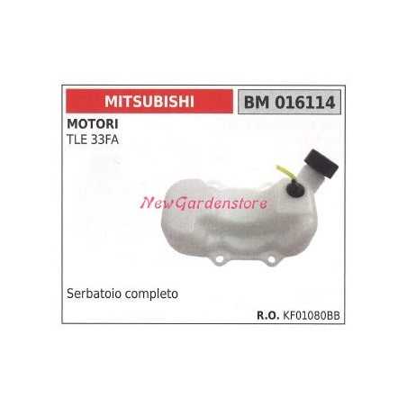 Fuel tank MITSUBISHI brushcutter engine TLE 33FA 016114 | NewgardenParts.com
