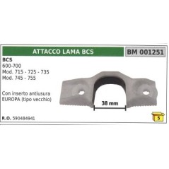 Attacco lama BCS per motofalciatrice bcs 600 700 715 725 735 745 755 | NewgardenParts.com