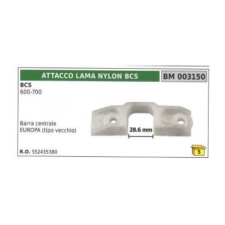 Nylon blade attachment for bcs 600 700 motor mower 003150 | NewgardenParts.com