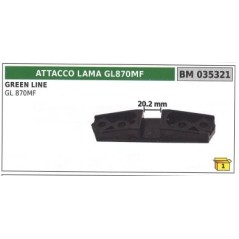 Acoplamiento de cuchillas para motosegadora GREEN LINE GL 870 MF