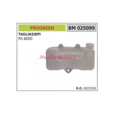 Fuel tank PROGREEN PG 600D hedge trimmer engine 025099 | NewgardenParts.com