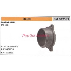 Attacco raccordo portagomma MAORI motopompa MP 80X 027533 | NewgardenParts.com