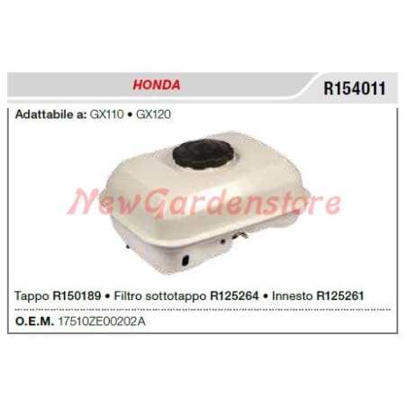 Desbrozadora HONDA GX110 120 Depósito R154011 | NewgardenParts.com
