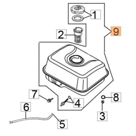 Réservoir de nettoyeur haute pression modèles PWX200C ORIGINAL EMAK L66150627 | NewgardenParts.com