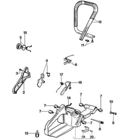 ORIGINAL EMAK Modell 970 971 980 Kettensäge Tank 50200045BR | NewgardenParts.com