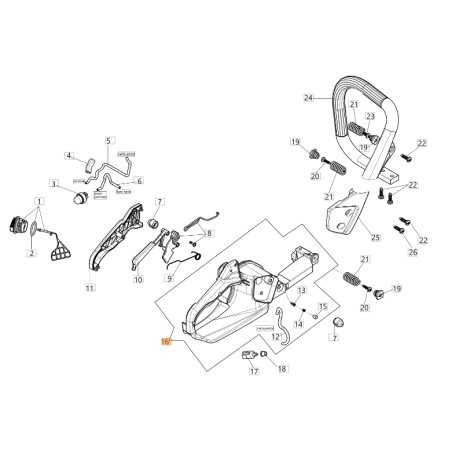 ORIGINAL EMAK 50230279R GS451 Modell Kettensäge Tank | NewgardenParts.com