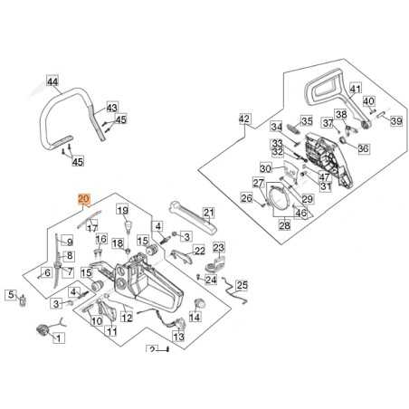 ORIGINAL EMAK GS51 Modelle Kettensäge Tank PY000074 | NewgardenParts.com