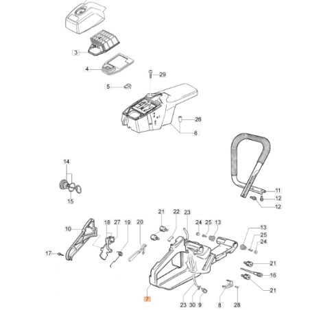 ORIGINAL EMAK GS720 GS820 Kettensägentank 50200068AR | NewgardenParts.com