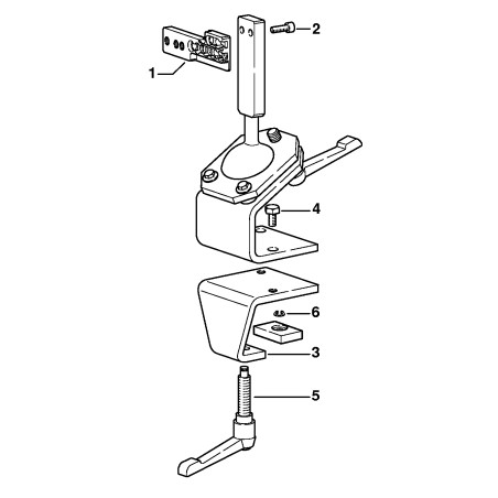 Attrezzatura cavalletto di montaggio motosega ORIGINALE STIHL 59108903101 | NewgardenParts.com