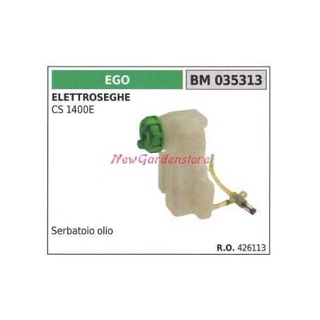 Réservoir d'huile EGO moteur CS 1400E 035313 | NewgardenParts.com