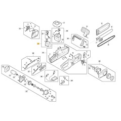Öltank Kettensäge Modelle ACS40Li MCS40Li ORIGINAL STIGA 118810945/0 | NewgardenParts.com