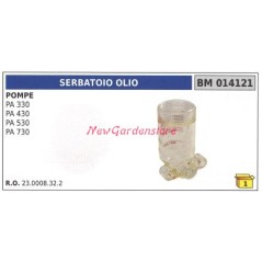 Oil tank UNIVERSAL Bertolini pump PA 330 430 530 730 014121 | NewgardenParts.com