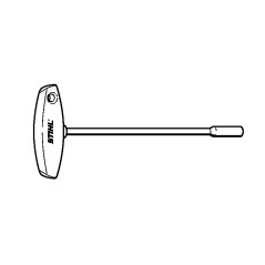 Destornillador Q-SW 8x200 ORIGINAL STIHL motosierra 59108902420