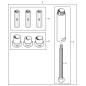 Assembly tool AS chainsaw models MS500i ORIGINAL STIHL 59108505220