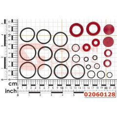 PUMP GASKET SET ORIGINAL GOLDONI 02060128 | NewgardenParts.com