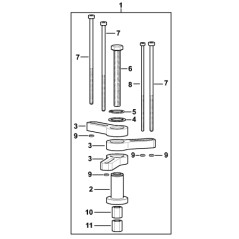 Kit d'outils pour tronçonneuse ORIGINAL STIHL MS500i 59108904505