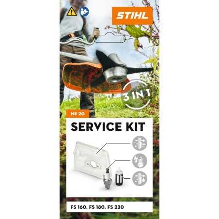 STIHL Service-Kit Nummer 20 für Freischneider FS 160 - FS 180 - FS 220 | NewgardenParts.com