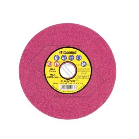Set 4 discs ruby-coloured coarse-grit grinding wheels for chainsaw chain sharpeners | NewgardenParts.com
