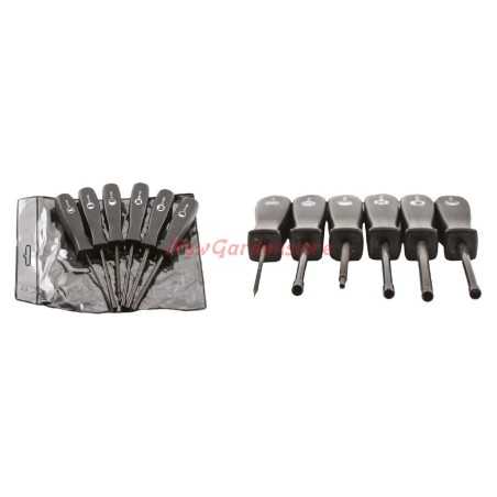 Carburettor adjustment screwdriver set 6 pcs. 321755 | NewgardenParts.com