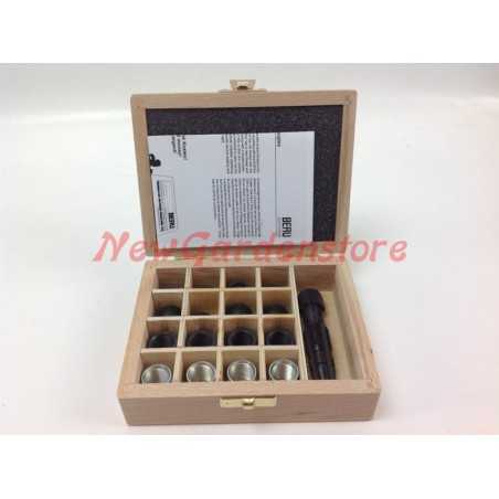 Spark plug thread repair set 18-630 threads 9,5mm 12,7mm 19mm 17,5mm | NewgardenParts.com