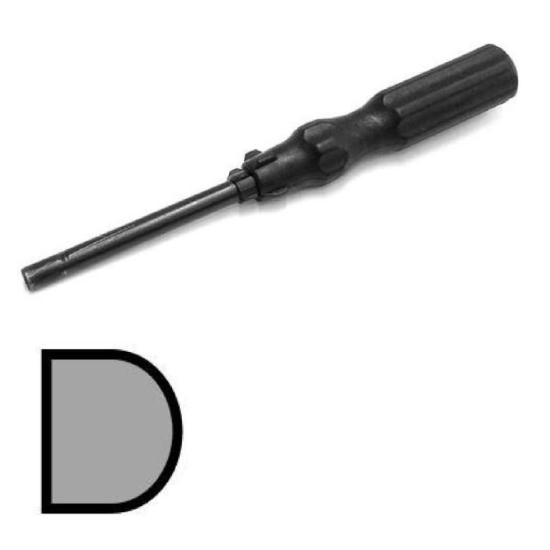 WALBRO carburettor adjustment tool with D-screw head