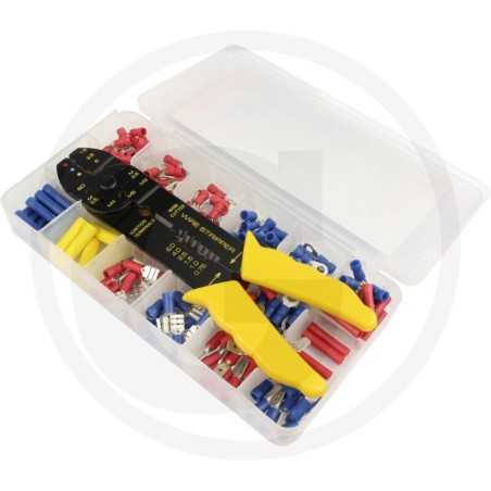 Juego de engaste 175 piezas con herramienta de engaste | NewgardenParts.com