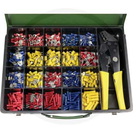 Juego de engaste profesional de 400 piezas con herramienta de engaste | NewgardenParts.com