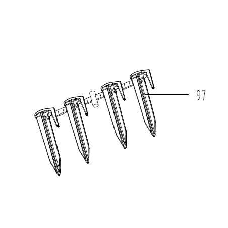 ORIGINAL WORX WR130E robot mower spike set 130 pcs | NewgardenParts.com
