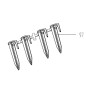 ORIGINAL WORX WR130E Robotermäher Spike-Set 130 Stück