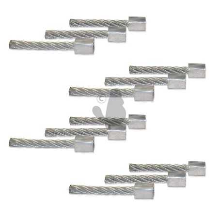 SET SPAZZOLE DI RICAMBIO / 12 SET DA 12 PZ RIF 1510300/12EG COMPATIBILE | NewgardenParts.com